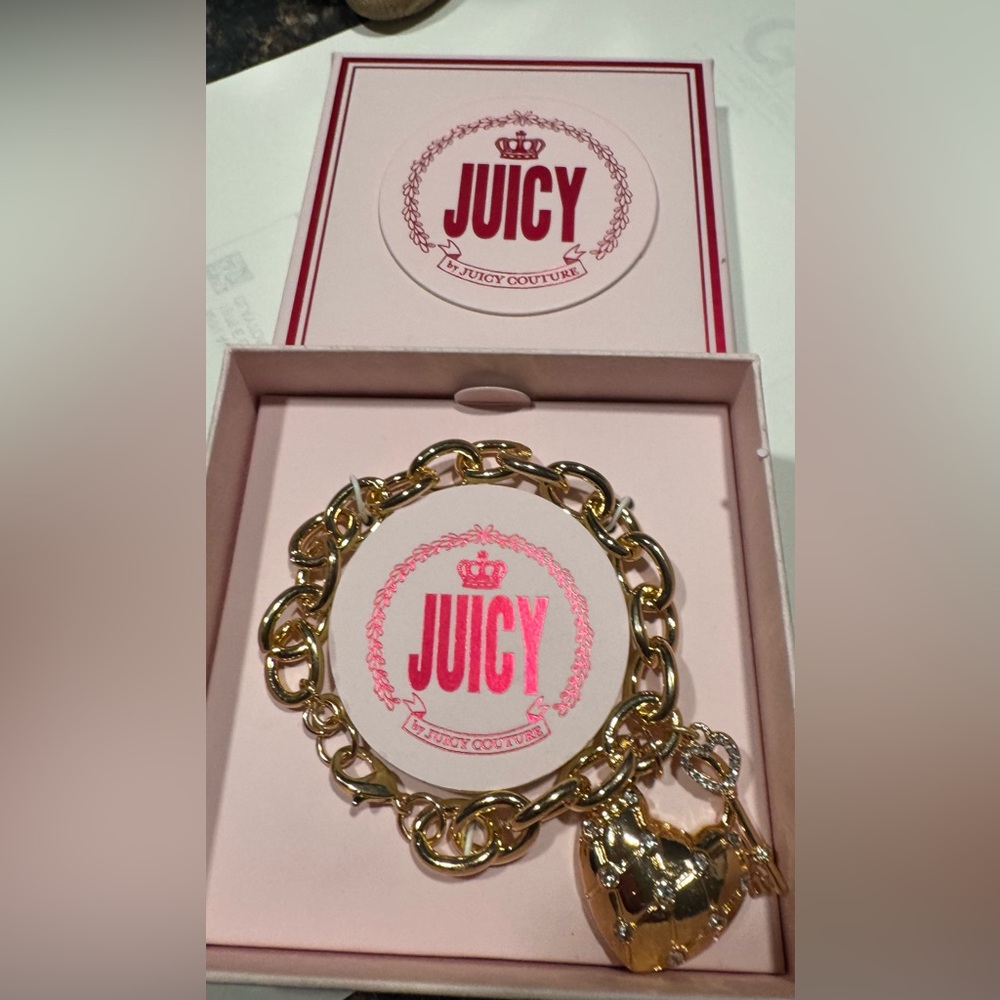Juicy Couture Gold Chain Bracelet